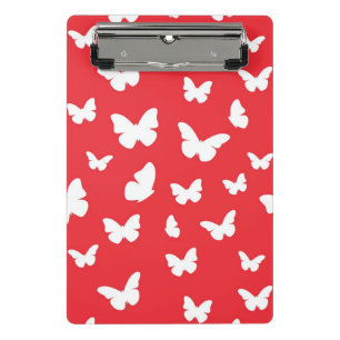 Butterfly pattern 2 mini clipboard
