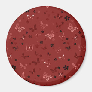 Butterfly Pattern 6 Magnet