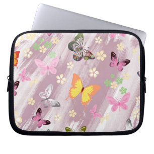 Butterfly Pattern 7 Laptop Sleeve