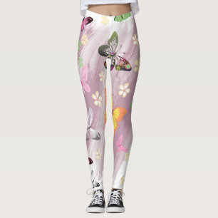 Butterfly Pattern 7 Leggings