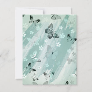 Butterfly Pattern 9 Card