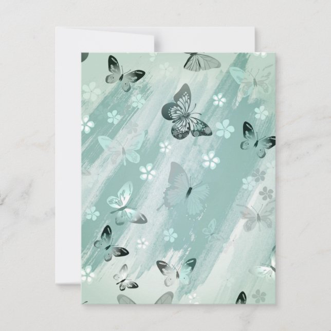 Butterfly Pattern 9 Card (Front)