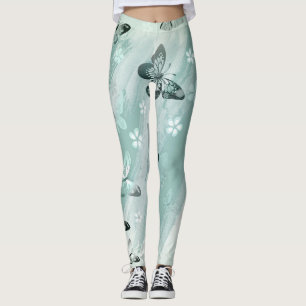 Butterfly Pattern 9 Leggings