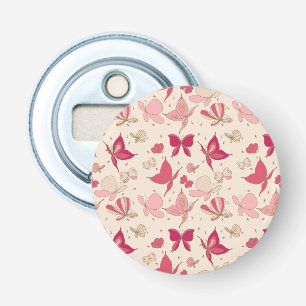 butterfly pattern bottle opener