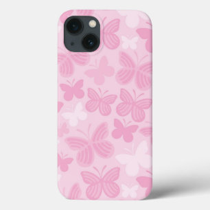 Butterfly pattern iPhone 13 case