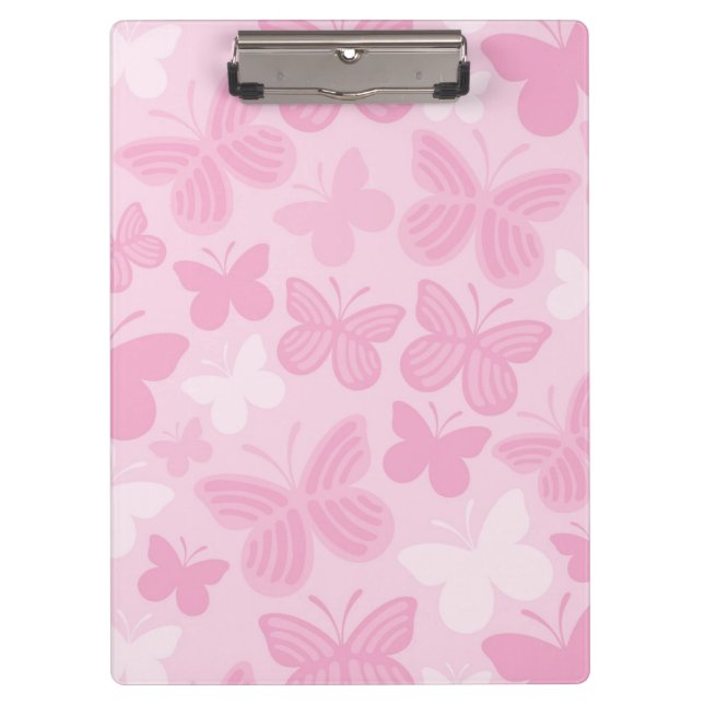 Butterfly pattern clipboard (Front)