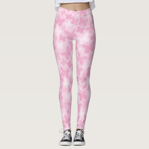 Butterfly pattern leggings
