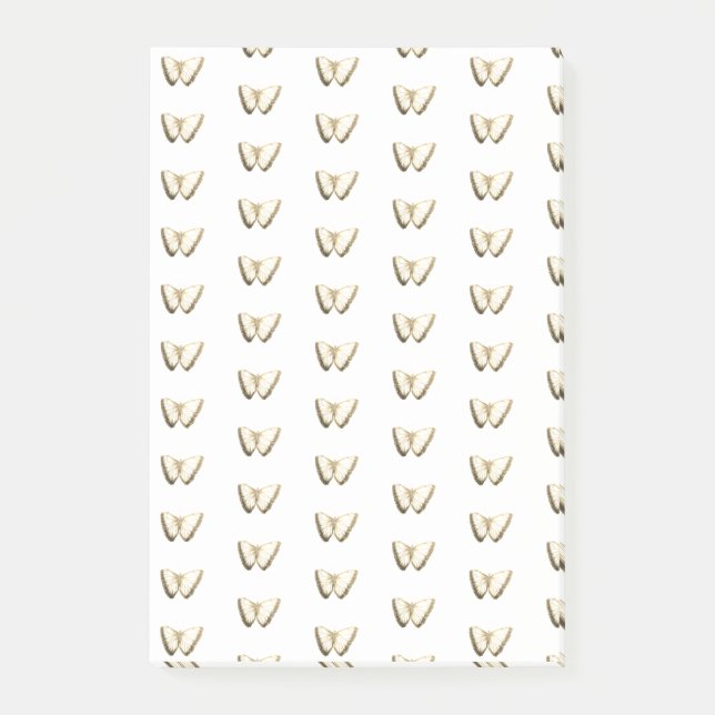 Butterfly Pattern Post-it Notes (Front)