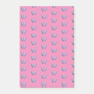 Butterfly Pattern Post-it Notes