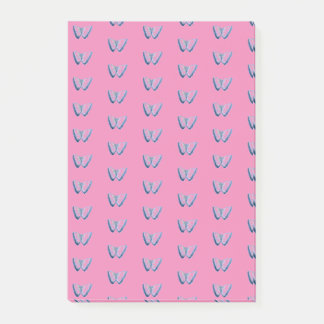 Butterfly Pattern Post-it Notes