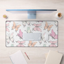 Butterfly Pattern soft colours