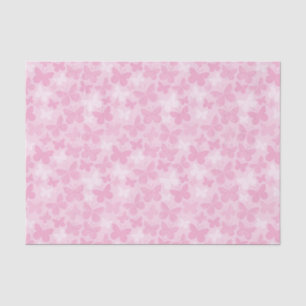 Butterfly pattern tissue paper