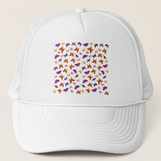 Butterfly Pattern Trucker Hat
