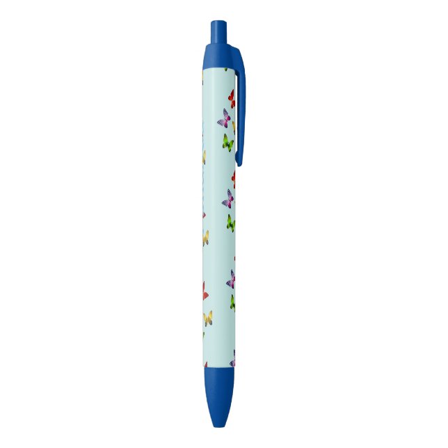 Butterfly Pattern Writing Pen (Bottom (Vertical))