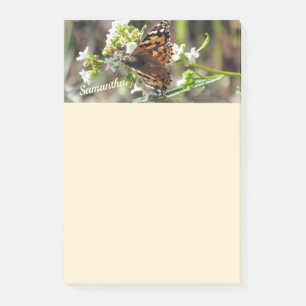 Butterfly Personalised 4x6 Post-it Notes