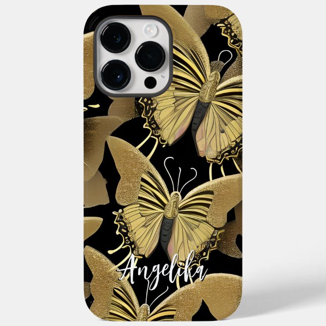 Butterfly Personalised Name Case-Mate iPhone Case (Back)