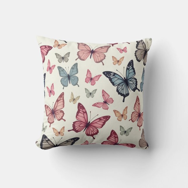butterfly pillow cushion (Front)