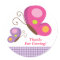 Butterfly - Pink and Purple Sticker