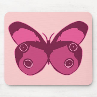 Butterfly Pinks Mouse Pad