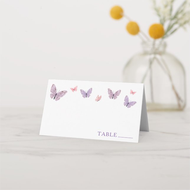 Butterfly Place Cards (Front)