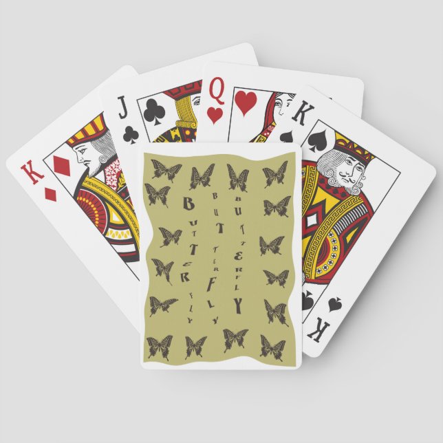Butterfly Playing Cards (Back)