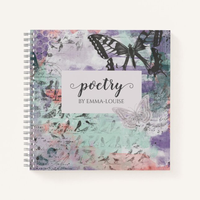 Butterfly Poetry Journal (Front)