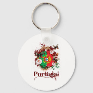 Butterfly Portugal Key Ring