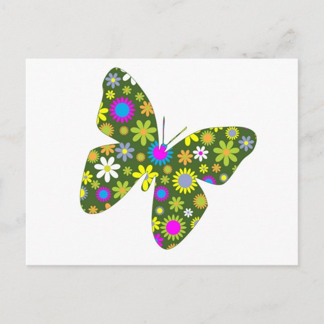 Butterfly Postcard (Front)