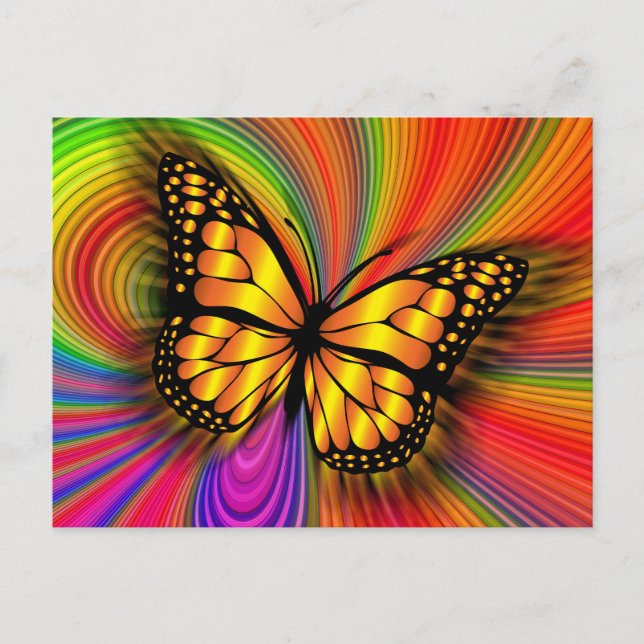 butterfly postcard (Front)