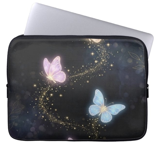 Butterfly Pouch Bag – Magical Colourful Butterflie (Front)