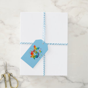 Butterfly Pride Love is Love LGBT Awareness Gift Tags
