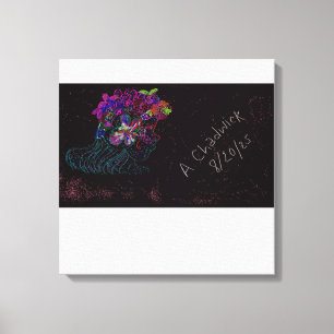 Butterfly Princess  Canvas Print