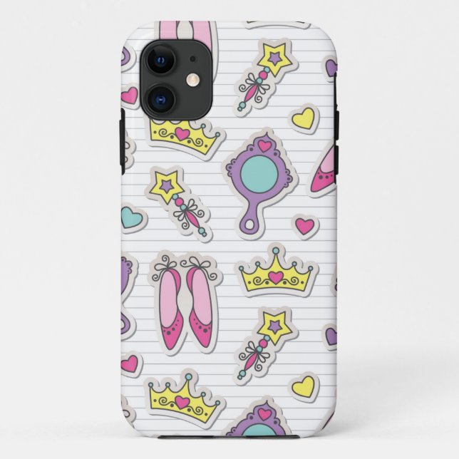 butterfly princess pattern Case-Mate iPhone case (Back)