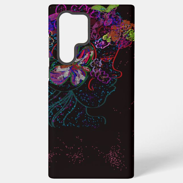 Butterfly Princess Samsung Galaxy Case (Back)