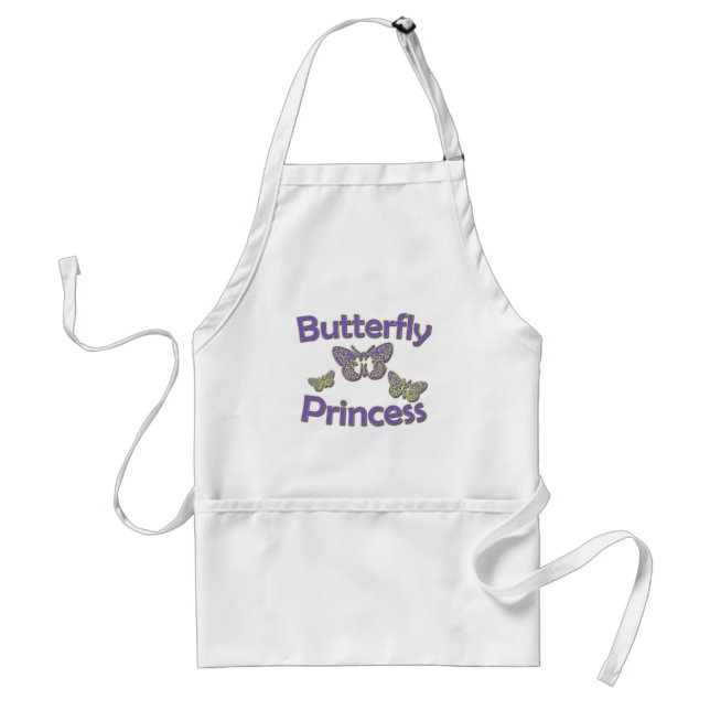 Butterfly Princess Standard Apron (Front)