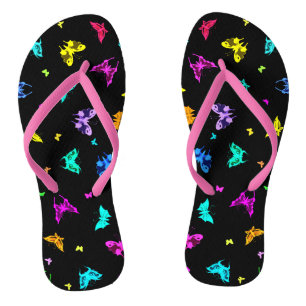 Butterfly Print Jandals