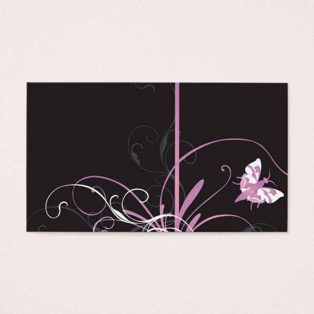 Butterfly Profile Card (Front)