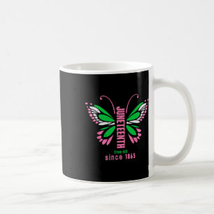 Butterfly Queen Cute Aka Juneteenth Tee Coffee Mug