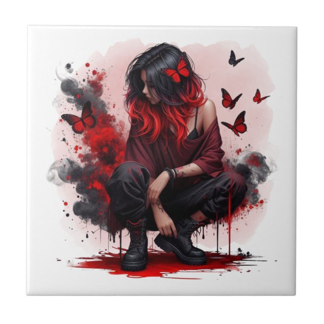  Butterfly Rebellion Tile (Front)