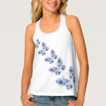 Butterfly Rhinestone Tank Top