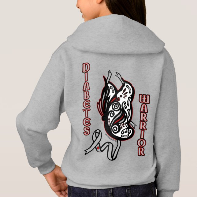Butterfly/Ribbon...Diabetes (Back)