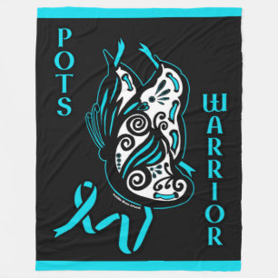 Butterfly/Ribbon...POTS Fleece Blanket