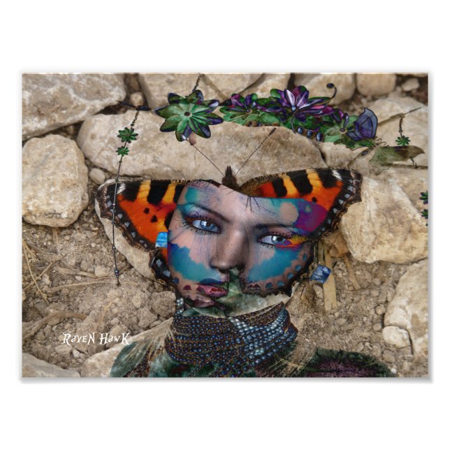 Butterfly Rock Photo Print (Front)