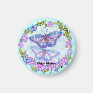 Butterfly  Roses  magnet