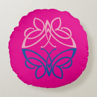 Butterfly Round Pillow