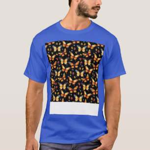 Butterfly Seamless Pattern Boho Cute Spring Insect T-Shirt