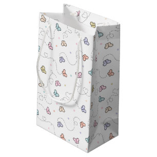 Butterfly Seamless Pattern Small Gift Bag