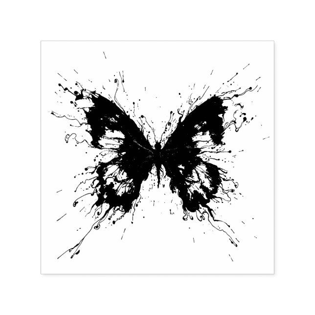 Butterfly Self-inking Stamp (Design)