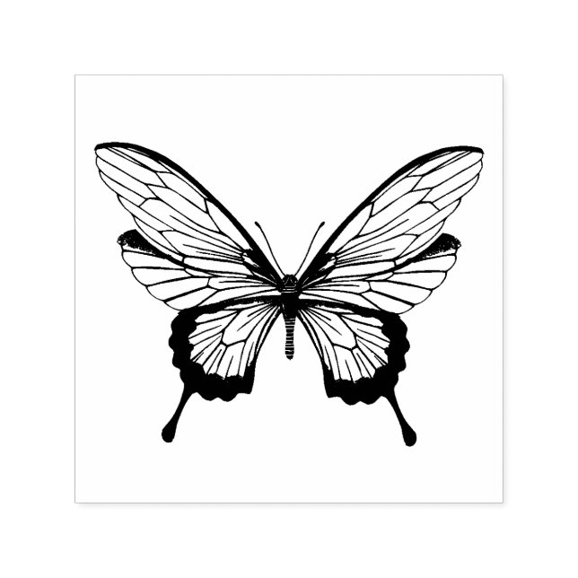 Butterfly Self-inking Stamp (Design)