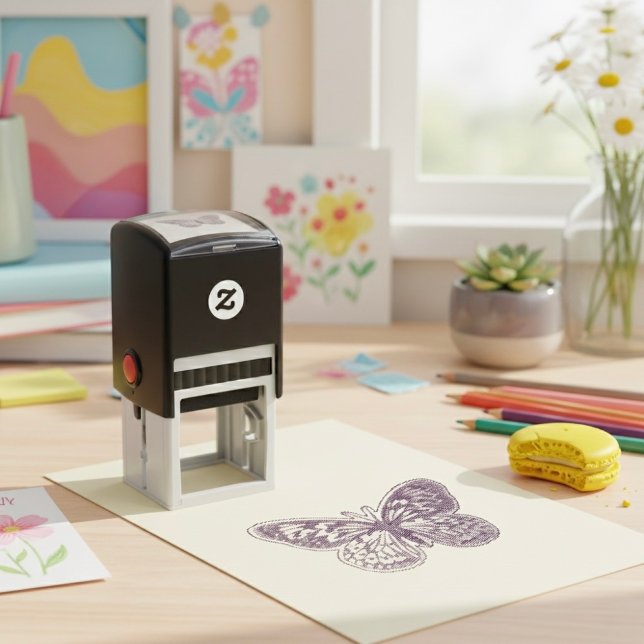 Butterfly Self-inking Stamp (Creator Uploaded)